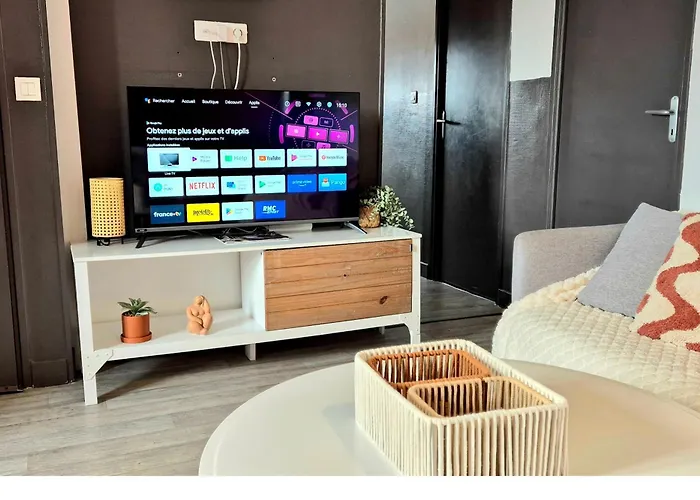 Cosy Chic Au Coeur De Lourdes-wifi-parking Apartment